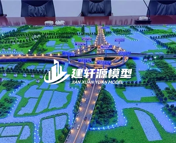 高邑高速公路沙盘定制